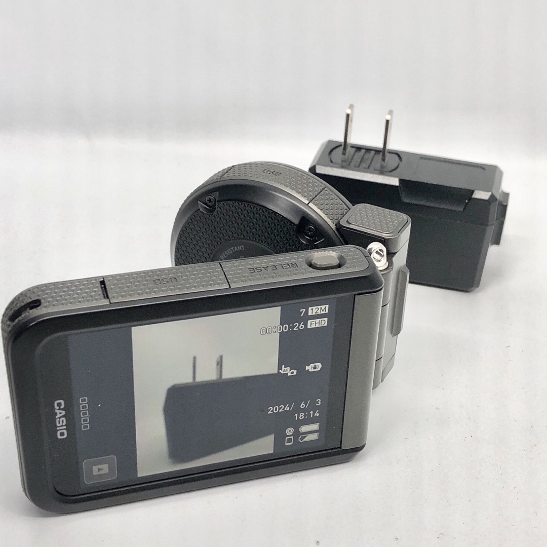 CASIO - CASIO デジタルカメラ EXILIM EX-FR100BKの通販 by CASIO - CASIO デジタルカメラ EXILIM EX-FR100BKの通販 by