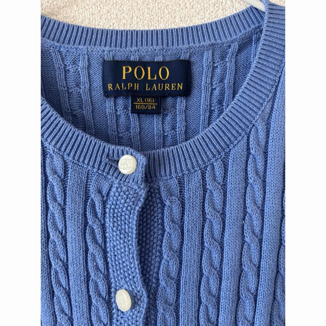 POLO RALPH LAUREN - ラルフローレン ミニケーブル ペプラム POLO RALPH LAUREN - ラルフローレン ミニケーブル ペプラム