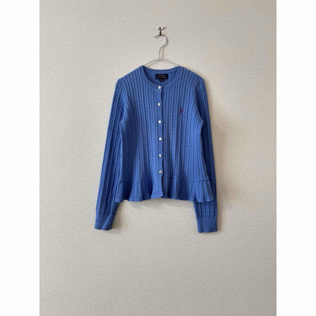 POLO RALPH LAUREN - ラルフローレン ミニケーブル ペプラム POLO RALPH LAUREN - ラルフローレン ミニケーブル ペプラム