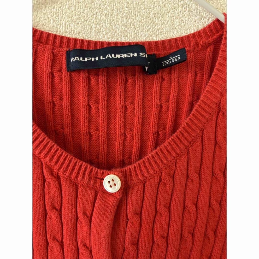 POLO RALPH LAUREN - ラルフローレン ミニケーブル カーディガン POLO RALPH LAUREN - ラルフローレン ミニケーブル カーディガン