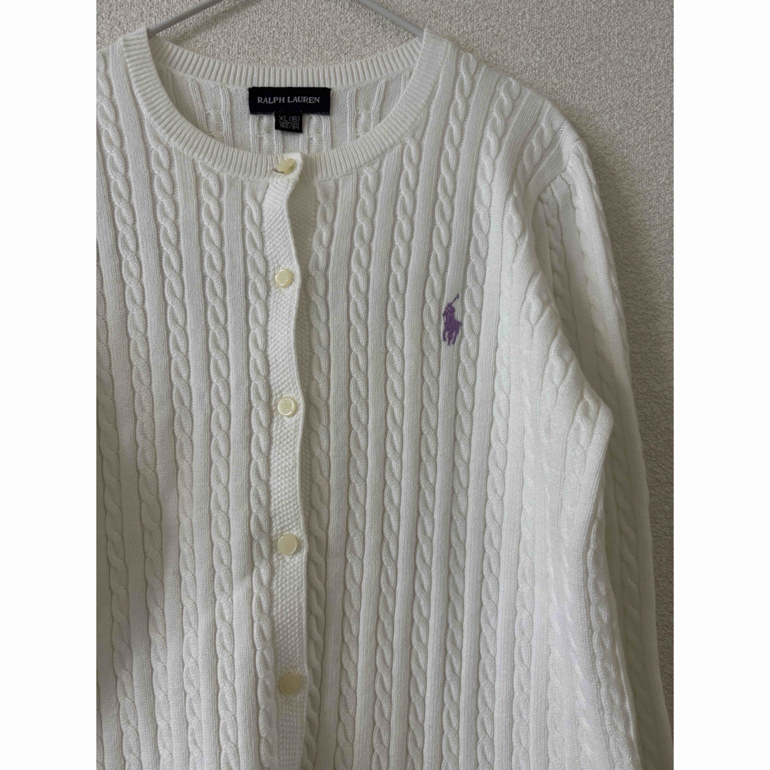 POLO RALPH LAUREN - ラルフローレン ペプラムカーディガン POLO RALPH LAUREN - ラルフローレン ペプラムカーディガン
