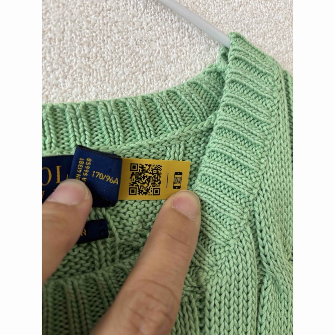 POLO RALPH LAUREN - ポロラルフローレン ケーブルニット POLO RALPH LAUREN - ポロラルフローレン ケーブルニット