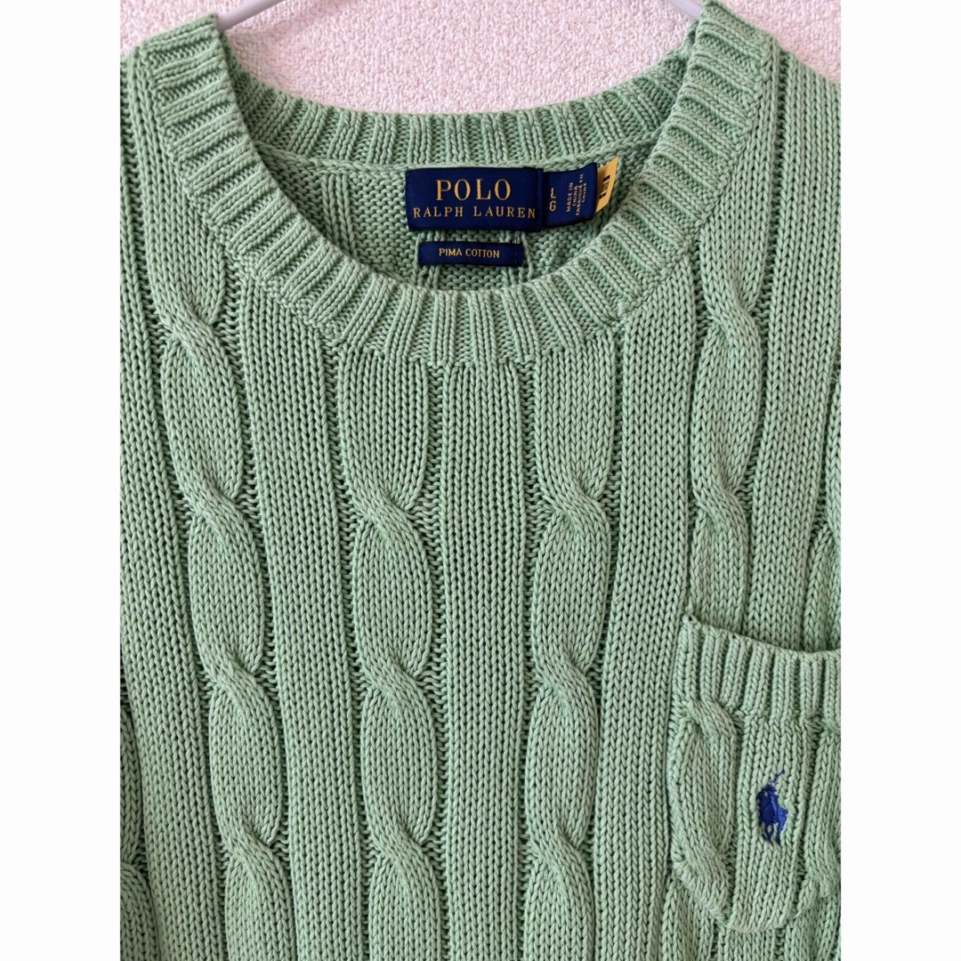 POLO RALPH LAUREN - ポロラルフローレン ケーブルニット POLO RALPH LAUREN - ポロラルフローレン ケーブルニット