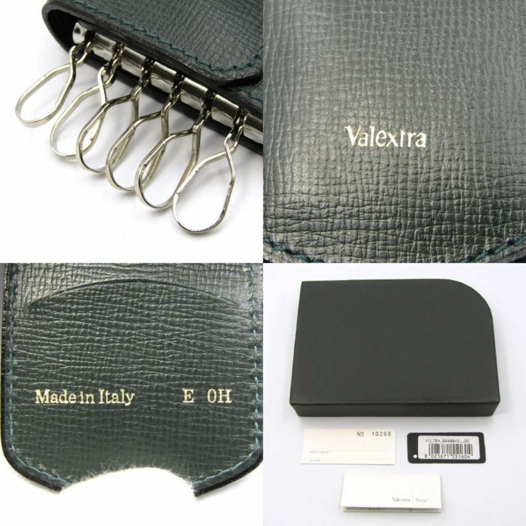 Valextra - ヴァレクストラ キーケース V1L76 グレインカーフ Valextra - ヴァレクストラ キーケース V1L76 グレインカーフ