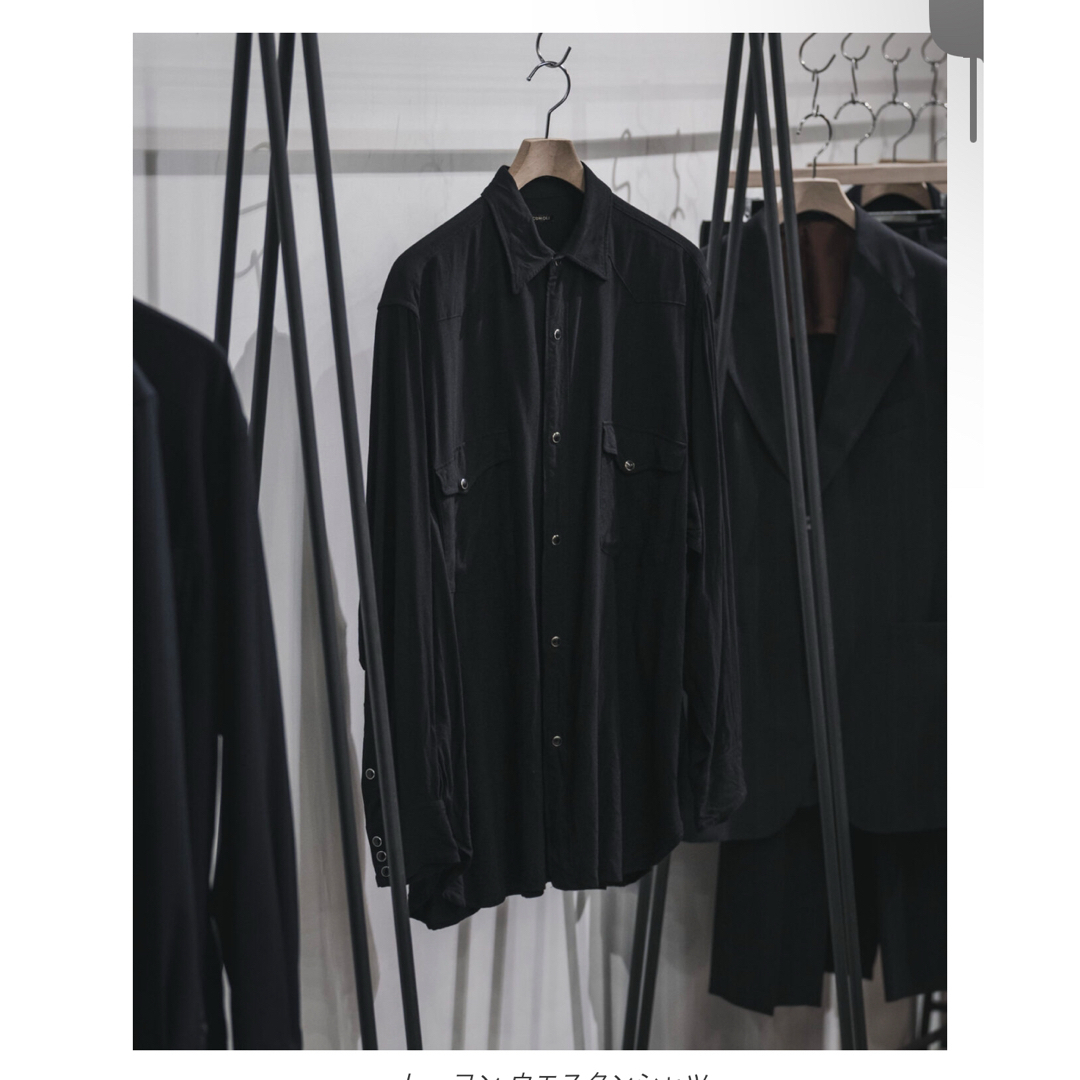 COMOLI - 本日中のみ出品 25SS COMOLI レーヨンウエスタンシャツ COMOLI - 本日中のみ出品 25SS COMOLI レーヨンウエスタンシャツ