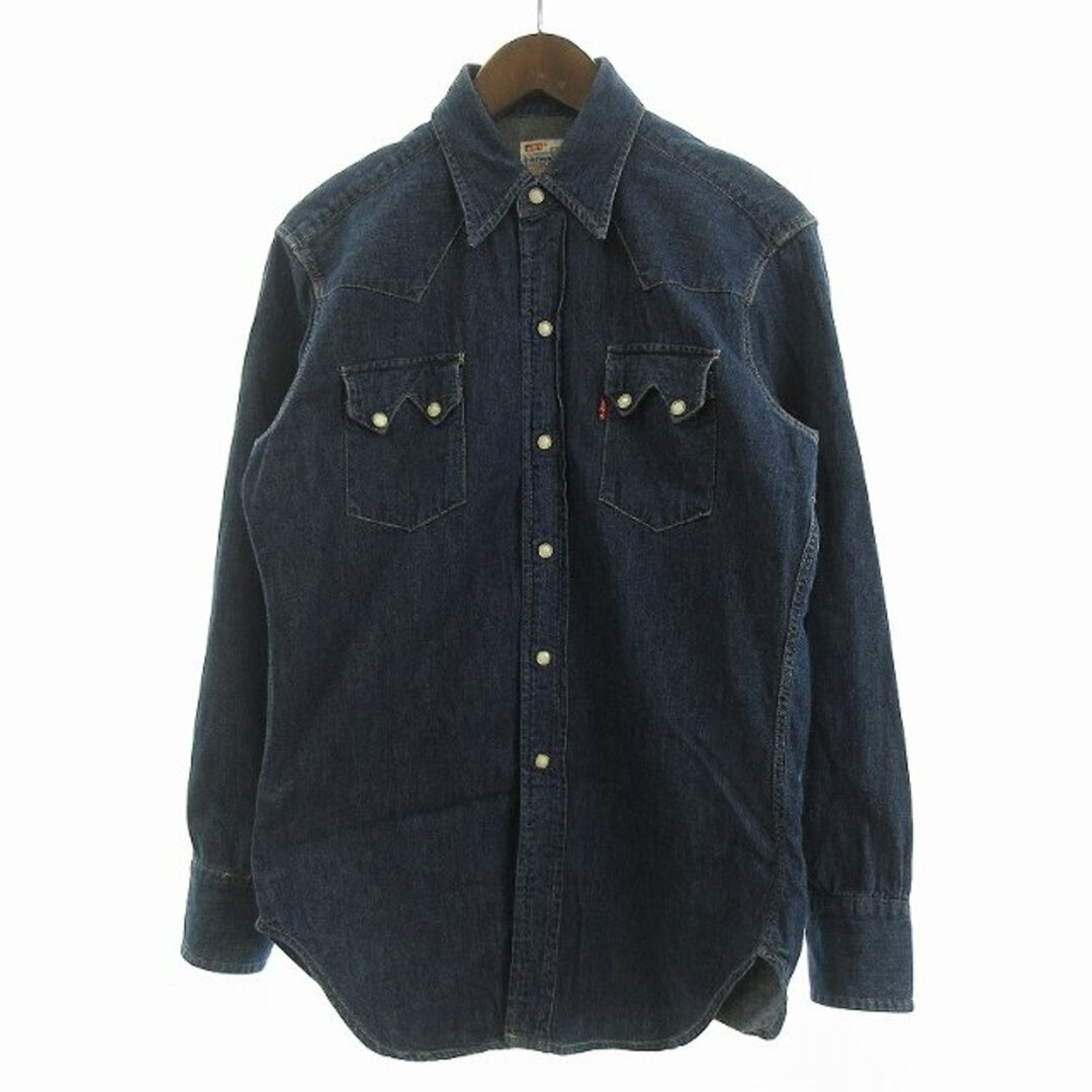 Levi's - リーバイ 90s ウエスタンシャツ デニム ショートホーン Levi's - リーバイ 90s ウエスタンシャツ デニム ショートホーン