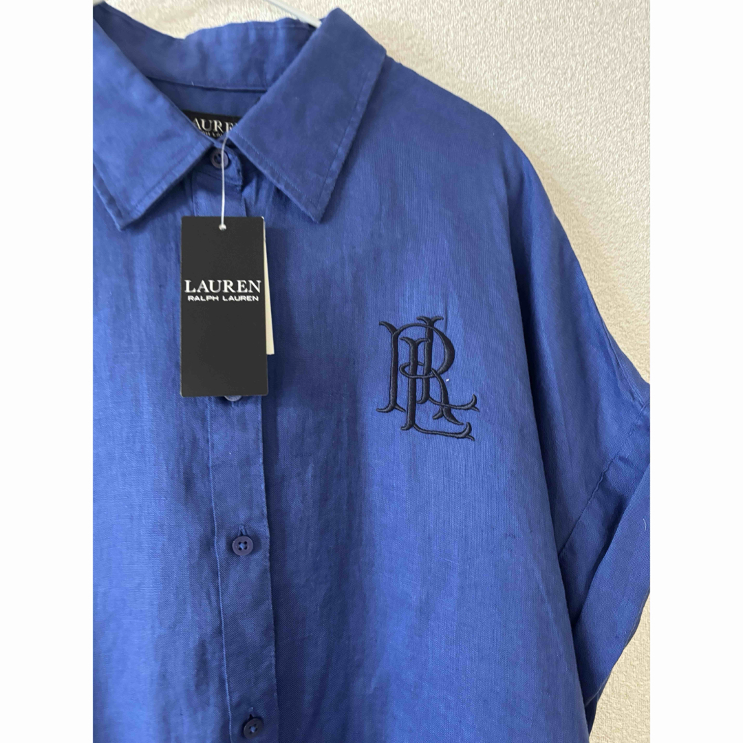 POLO RALPH LAUREN - 新品未使用 Ralph Lauren リネン ショート POLO RALPH LAUREN - 新品未使用 Ralph Lauren リネン ショート