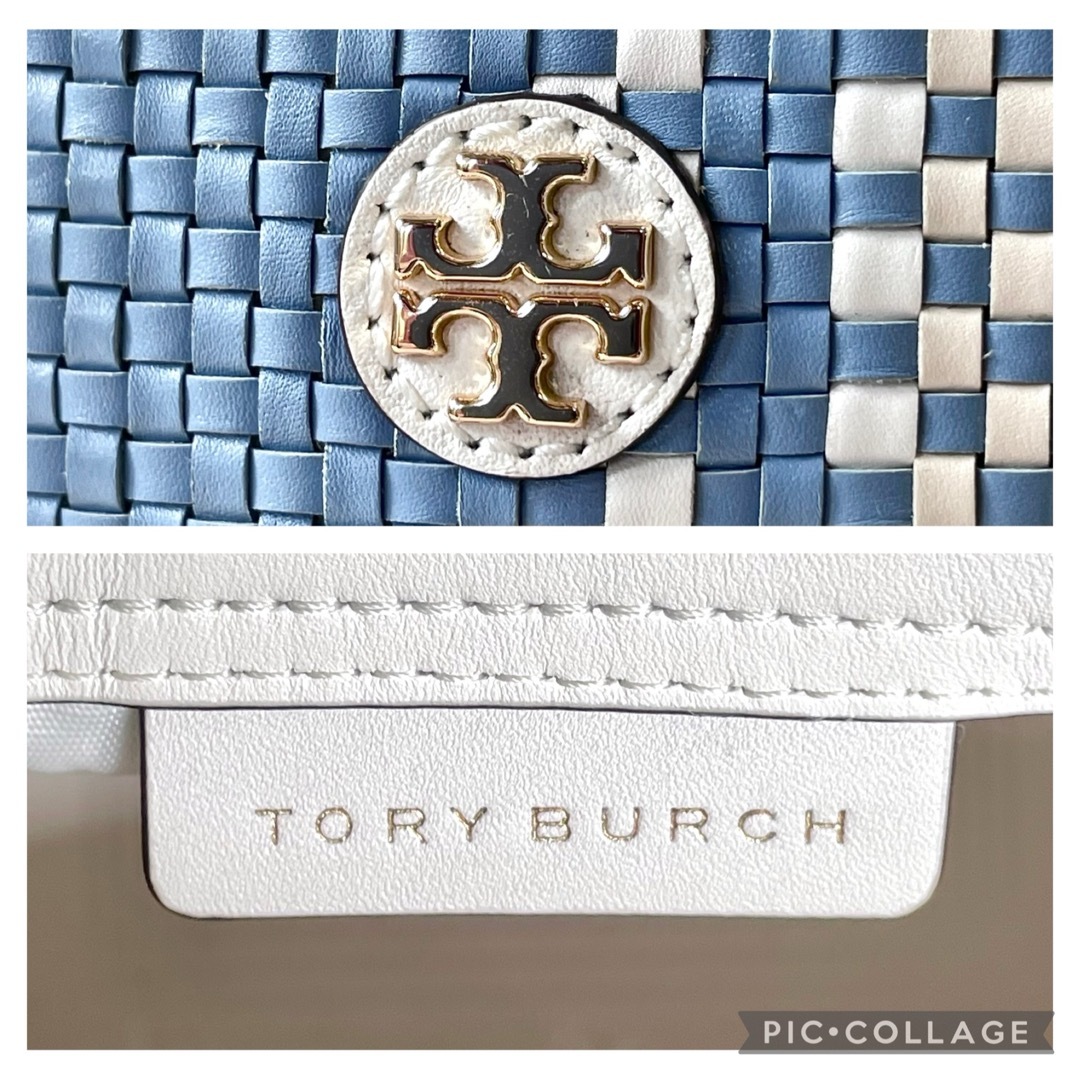 Tory Burch - 極美品✨トリーバーチ エマーソンウーブンミニ Tory Burch - 極美品✨トリーバーチ エマーソンウーブンミニ