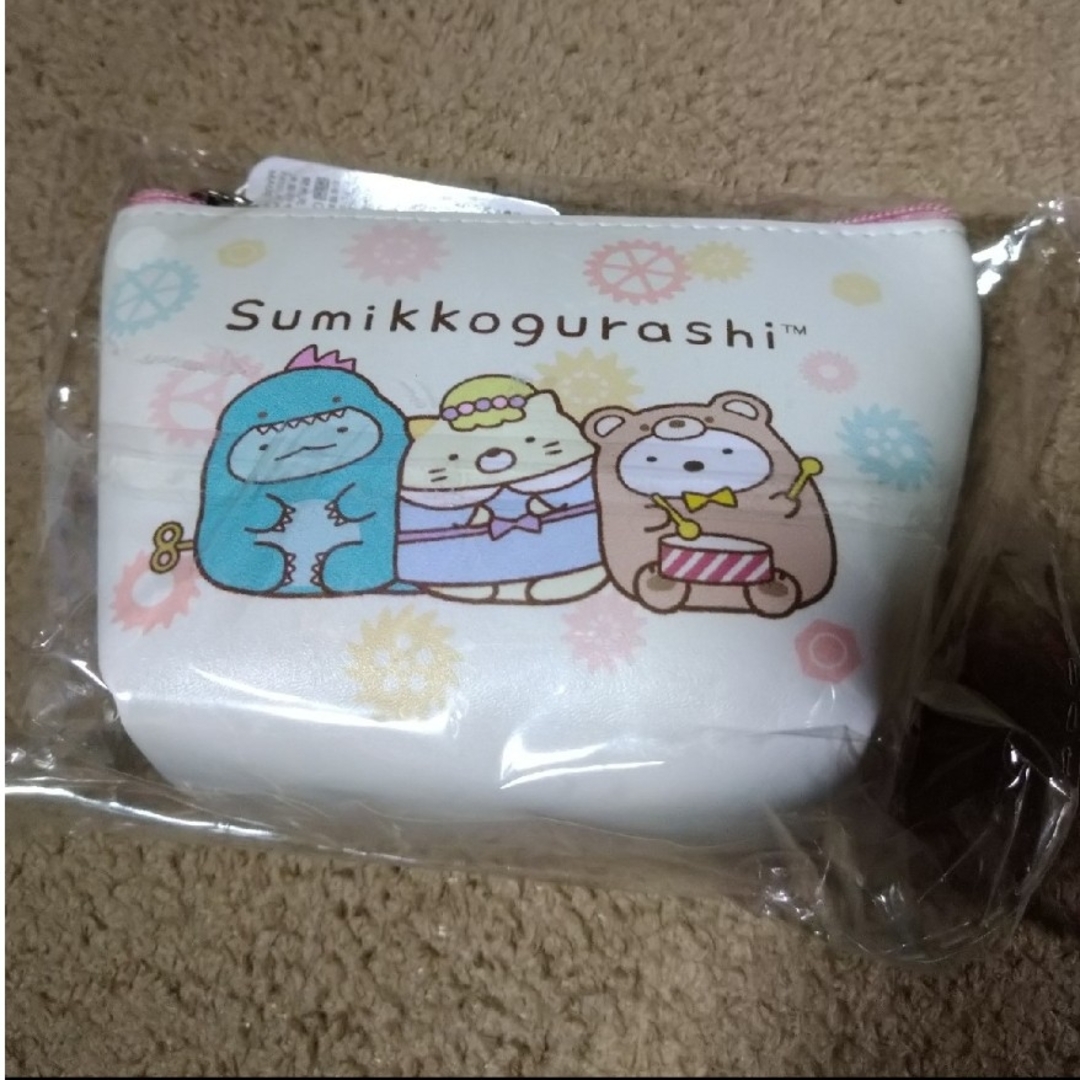 すみっコぐらし - すみっコぐらしミニポーチ☆新品未使用☆の すみっコぐらし - すみっコぐらしミニポーチ☆新品未使用☆の