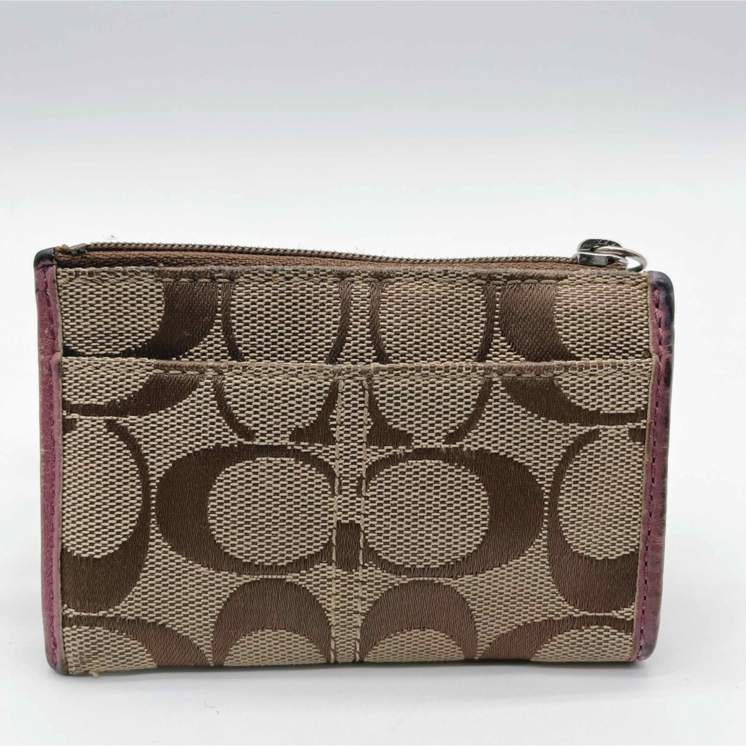 COACH - コーチ COACH 小銭入れ コインケース シグネチャー COACH - コーチ COACH 小銭入れ コインケース シグネチャー