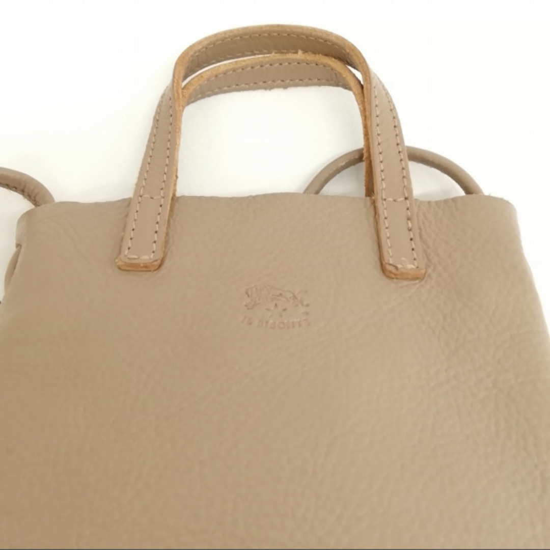 IL BISONTE - 2way ミニ ショルダーバッグ トートバッグ レザー IL BISONTE - 2way ミニ ショルダーバッグ トートバッグ レザー