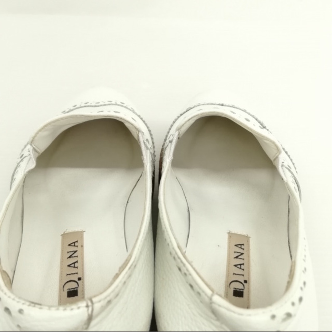 DIANA - スリッポン グリッター プラットフォーム 厚底 23.5cm