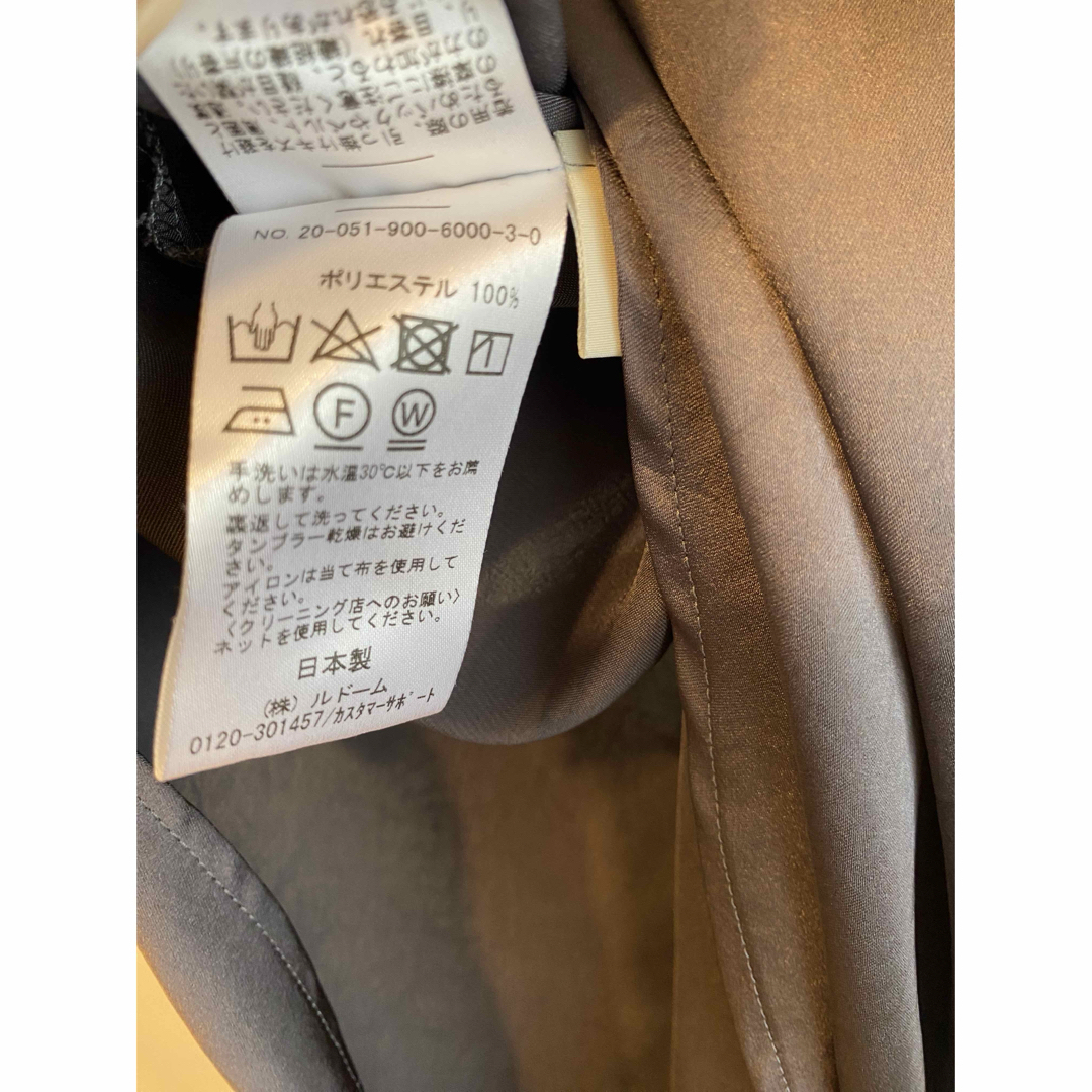 IENA - IENA イエナ サテンミニカラーブラウス ブラウンの通販 IENA - IENA イエナ サテンミニカラーブラウス ブラウンの通販