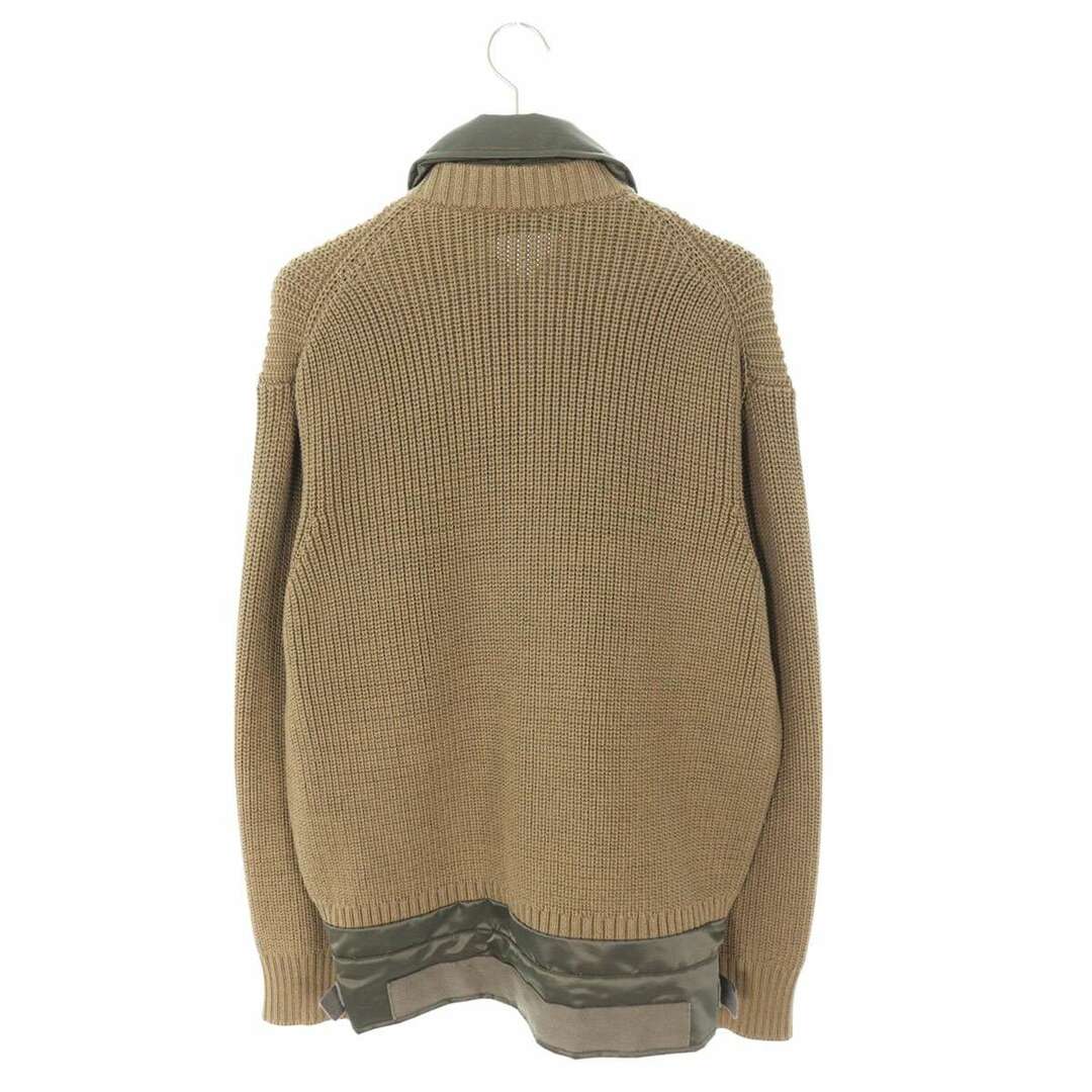sacai - サカイ 23AW 23-02995M ナイロン切替ニットブルゾン sacai - サカイ 23AW 23-02995M ナイロン切替ニットブルゾン