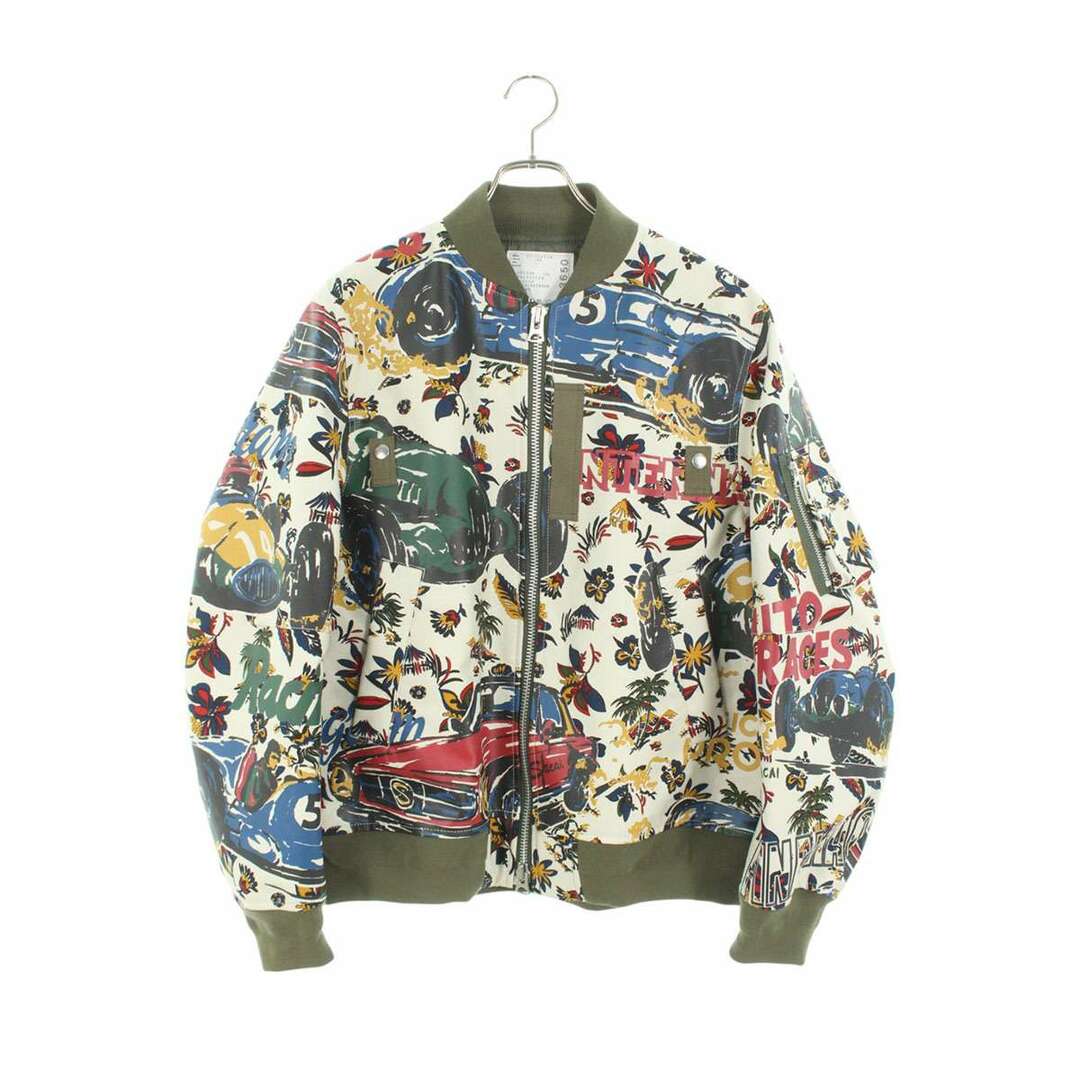 sacai - サカイ 25SS Car Race Tropical Print Blouson 25 sacai - サカイ 25SS Car Race Tropical Print Blouson 25