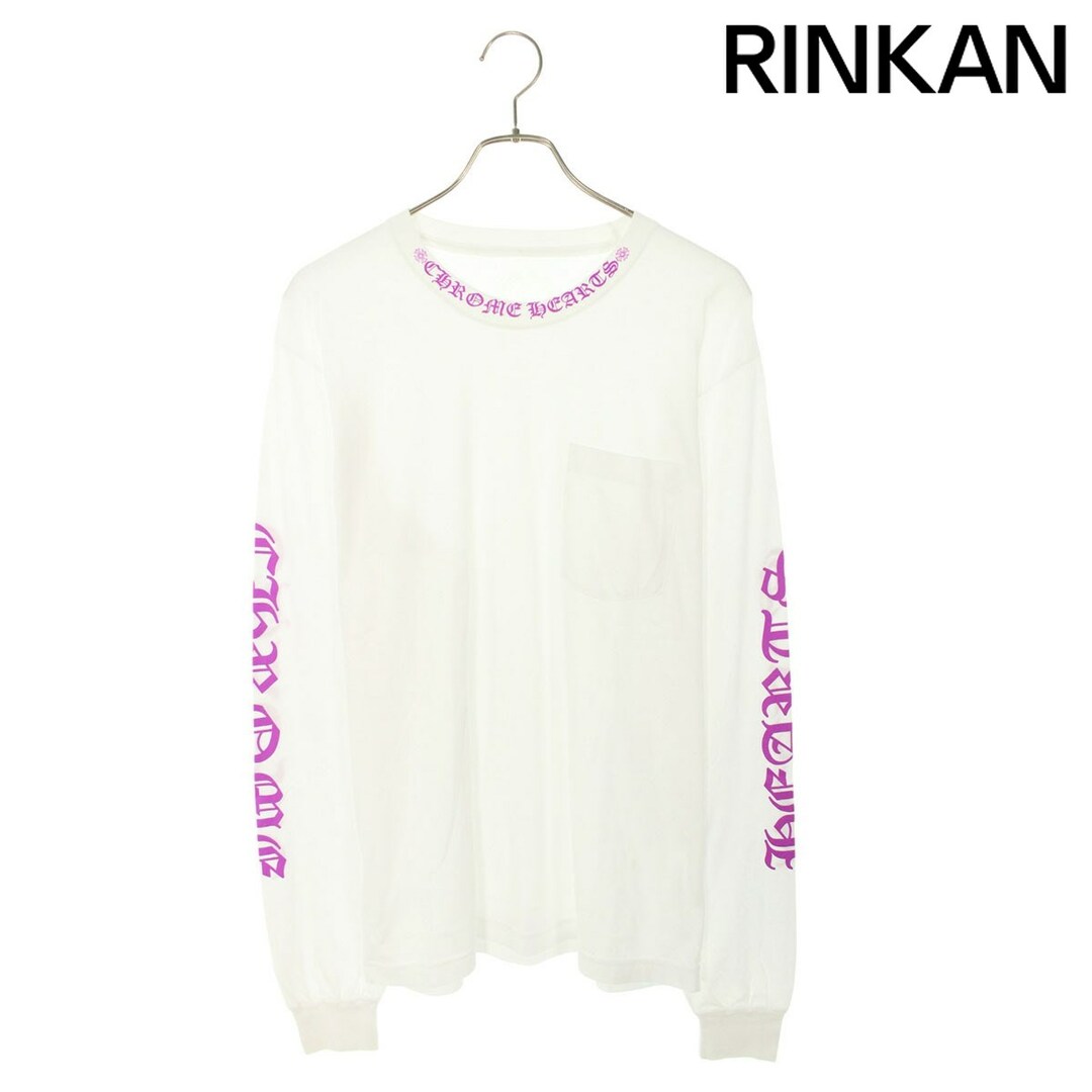 Chrome Hearts - クロムハーツ CH L/S /1 ネックロゴ長袖 Chrome Hearts - クロムハーツ CH L/S /1 ネックロゴ長袖