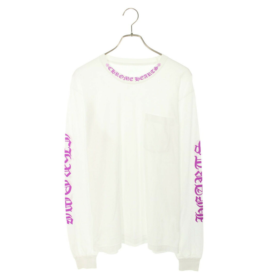 Chrome Hearts - クロムハーツ CH L/S /1 ネックロゴ長袖 Chrome Hearts - クロムハーツ CH L/S /1 ネックロゴ長袖