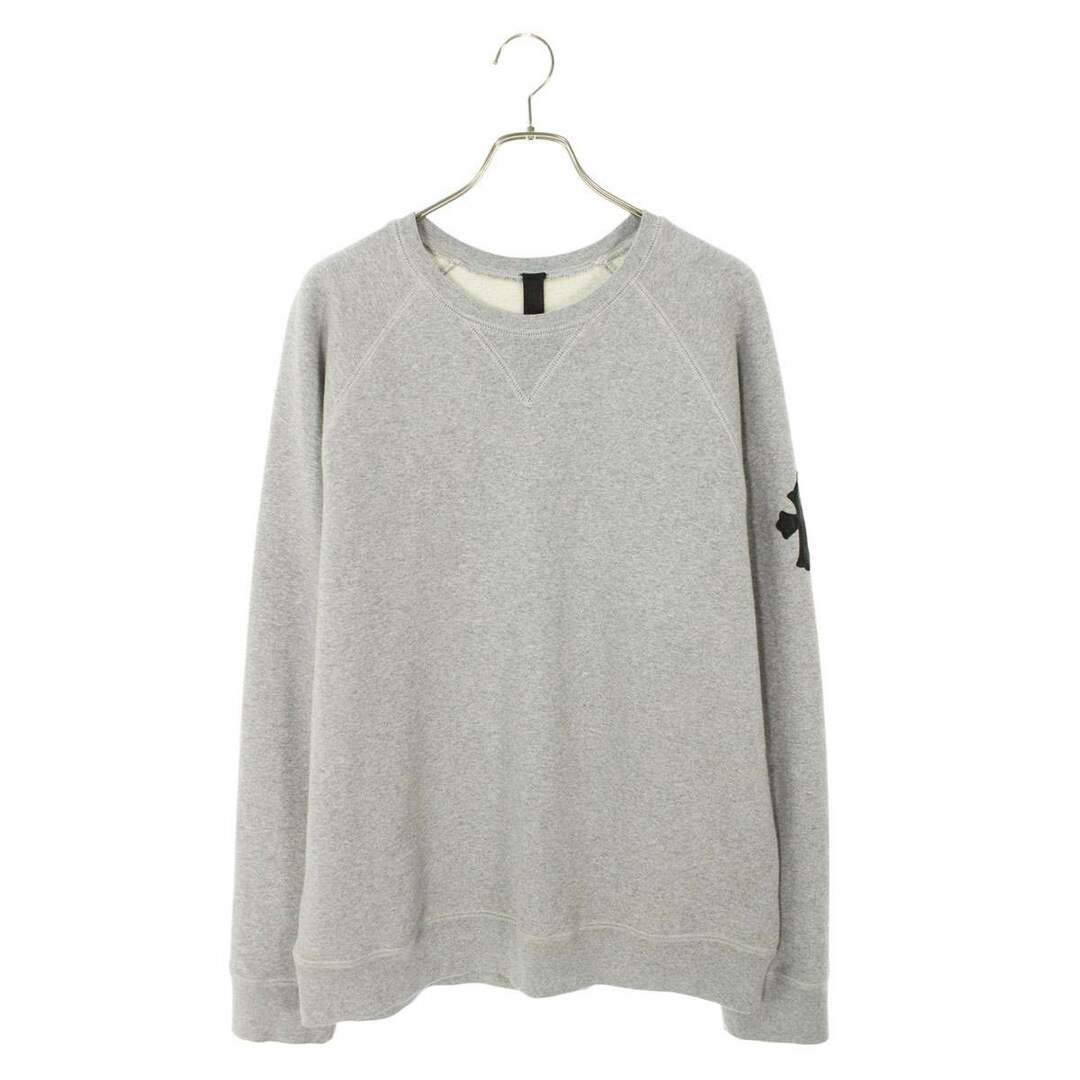 Chrome Hearts - クロムハーツ Y NOT クロスパッチ付きクルー Chrome Hearts - クロムハーツ Y NOT クロスパッチ付きクルー