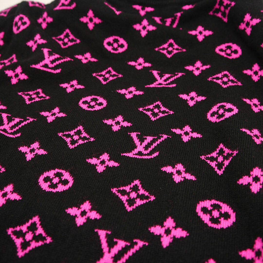 LOUIS VUITTON - ルイヴィトン カシミヤニット サイズS ブラック LOUIS VUITTON - ルイヴィトン カシミヤニット サイズS ブラック