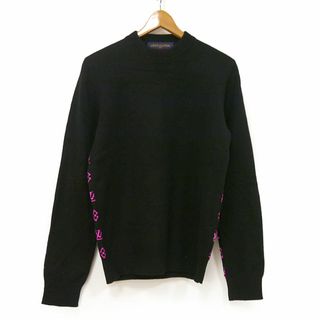 LOUIS VUITTON - ルイヴィトン カシミヤニット サイズS ブラック LOUIS VUITTON - ルイヴィトン カシミヤニット サイズS ブラック