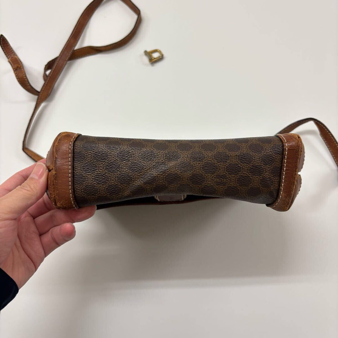 CELINE - ヴィンテージ セリーヌ マカダム柄 ショルダー バッグ CELINE - ヴィンテージ セリーヌ マカダム柄 ショルダー バッグ