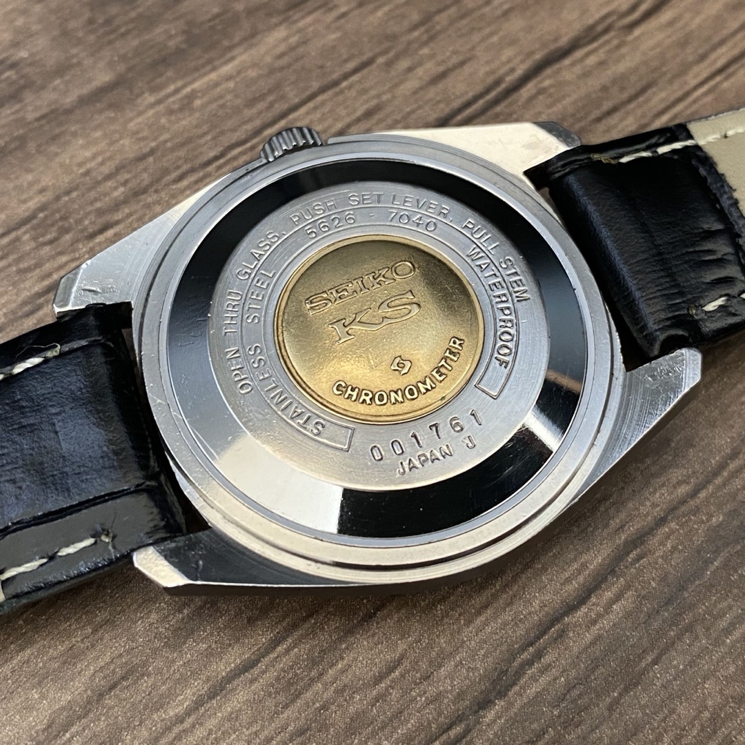 SEIKO - OH済み SEIKO KS KingSeiko AT 5626-7040腕時計の通販 SEIKO - OH済み SEIKO KS KingSeiko AT 5626-7040腕時計の通販