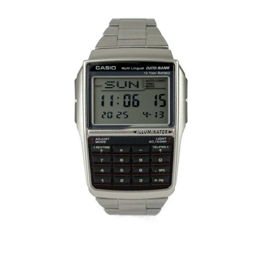 CASIO - 美品 CASIO カシオ 腕時計 DATA BANK データバンク CASIO - 美品 CASIO カシオ 腕時計 DATA BANK データバンク