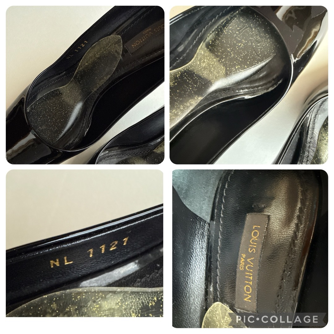 LOUIS VUITTON - 極美品ルイヴィトン カデナパンプス エナメル LOUIS VUITTON - 極美品ルイヴィトン カデナパンプス エナメル