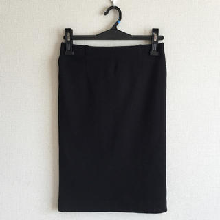 ドゥーズィエムクラス(DEUXIEME CLASSE)のドゥーズィーエム♡黒色のペンシルラインスカート(ひざ丈スカート)