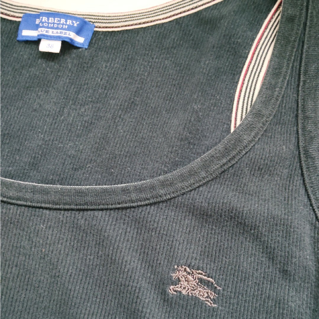 BURBERRY BLUE LABEL - BURBERRY ブルーレーベル タンクトップの BURBERRY BLUE LABEL - BURBERRY ブルーレーベル タンクトップの