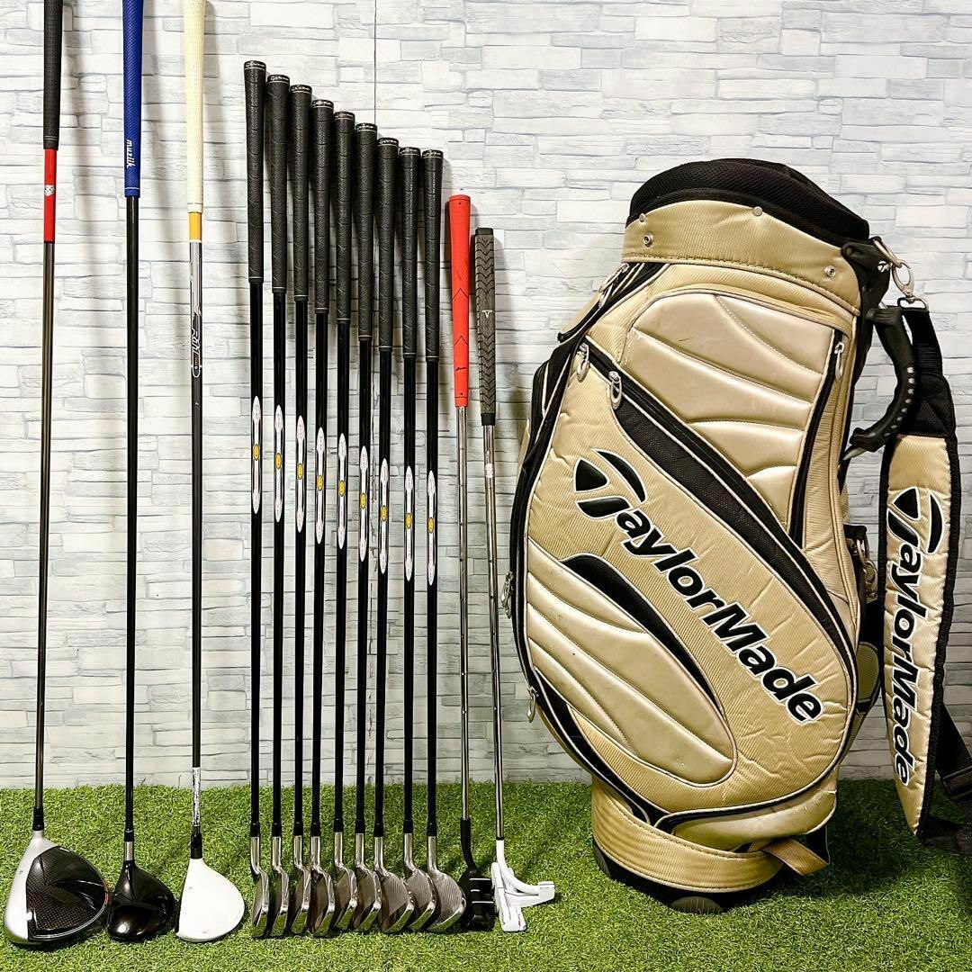 TaylorMade - レフティ 左 ゴルフクラブ メンズセット TaylorMade - レフティ 左 ゴルフクラブ メンズセット