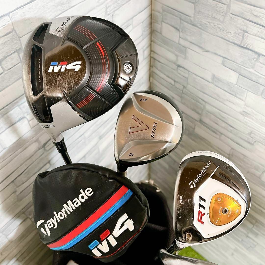 TaylorMade - レフティ 左 ゴルフクラブ メンズセット TaylorMade - レフティ 左 ゴルフクラブ メンズセット
