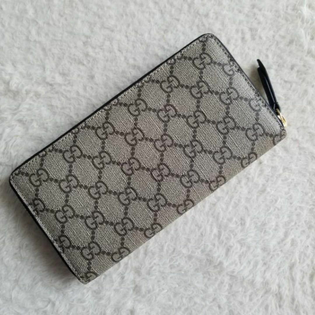 GUCCI - GUCCI グッチ GG スプリーム ジップ アラウンド GUCCI - GUCCI グッチ GG スプリーム ジップ アラウンド