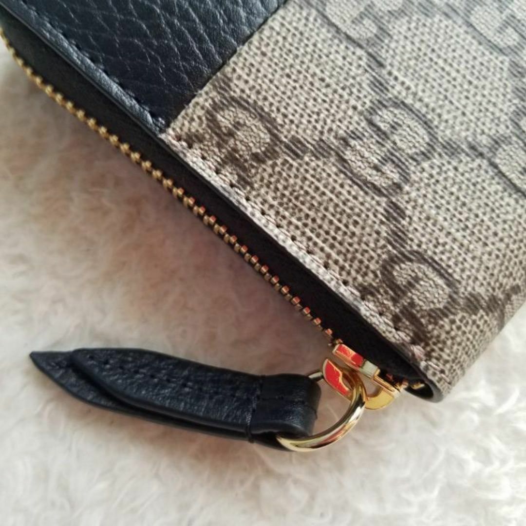 GUCCI - GUCCI グッチ GG スプリーム ジップ アラウンド GUCCI - GUCCI グッチ GG スプリーム ジップ アラウンド