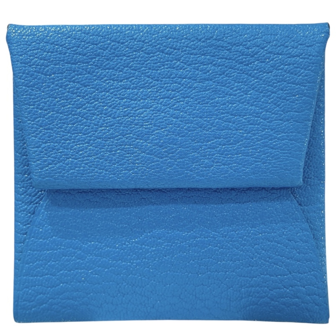 HERMES - 　エルメス HERMES バスティア Y刻 ブルーフリーダ×キュイーブル　SV金具 エバーカラー レディース コインケース