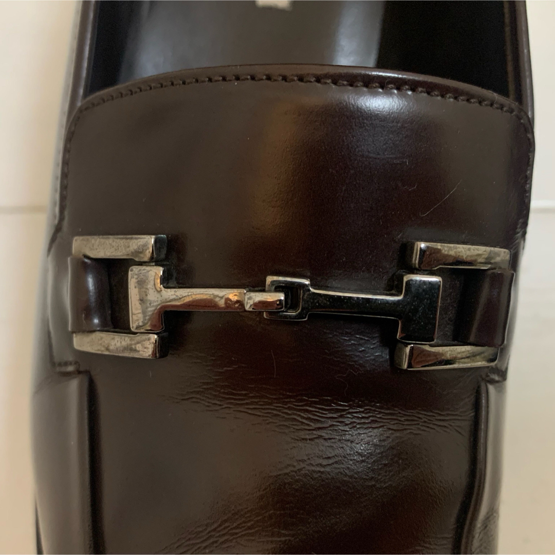GUCCI - GUCCI グッチ ITALY製 ホースビット チャンキーヒール GUCCI - GUCCI グッチ ITALY製 ホースビット チャンキーヒール