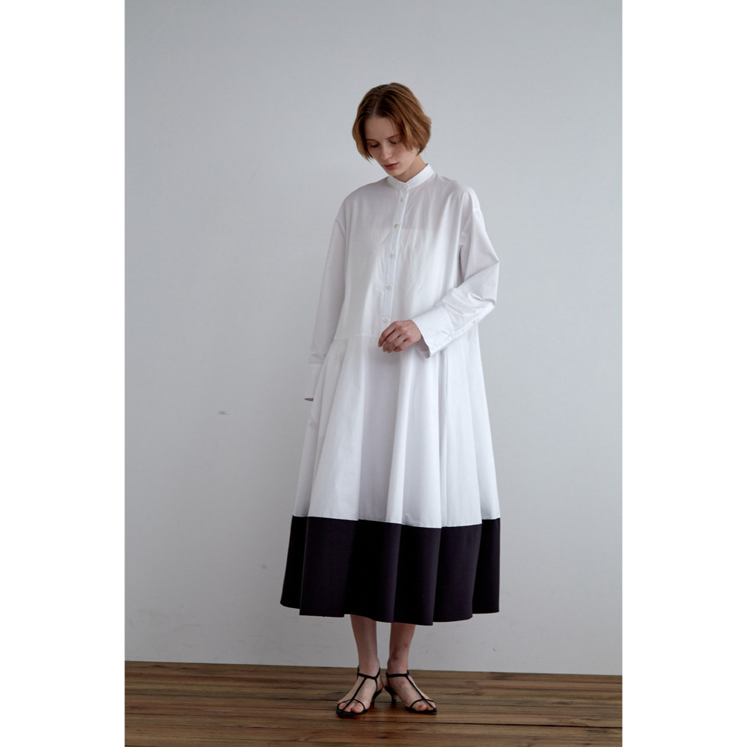 ADORE - ルフィルLE PHIL オータフタバイカラーワンピース の ADORE - ルフィルLE PHIL オータフタバイカラーワンピース の