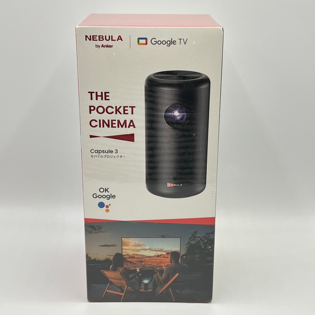 Anker - 【新品未開封】Anker Nebula Capsule 3 D2425N11 Anker - 【新品未開封】Anker Nebula Capsule 3 D2425N11