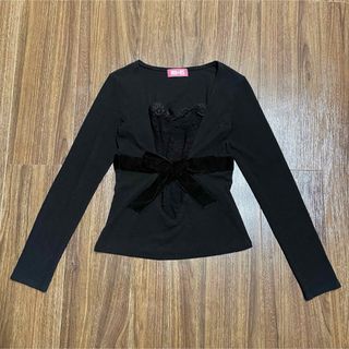 MA*RS - 希少♡レア MARS マーズ トップス Y2K 平成ギャル 黒 MA*RS - 希少♡レア MARS マーズ トップス Y2K 平成ギャル 黒