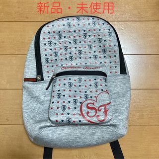 Ferrari - Scuderia Ferrari フェラーリ 子供用 リュック グレー Ferrari - Scuderia Ferrari フェラーリ 子供用 リュック グレー