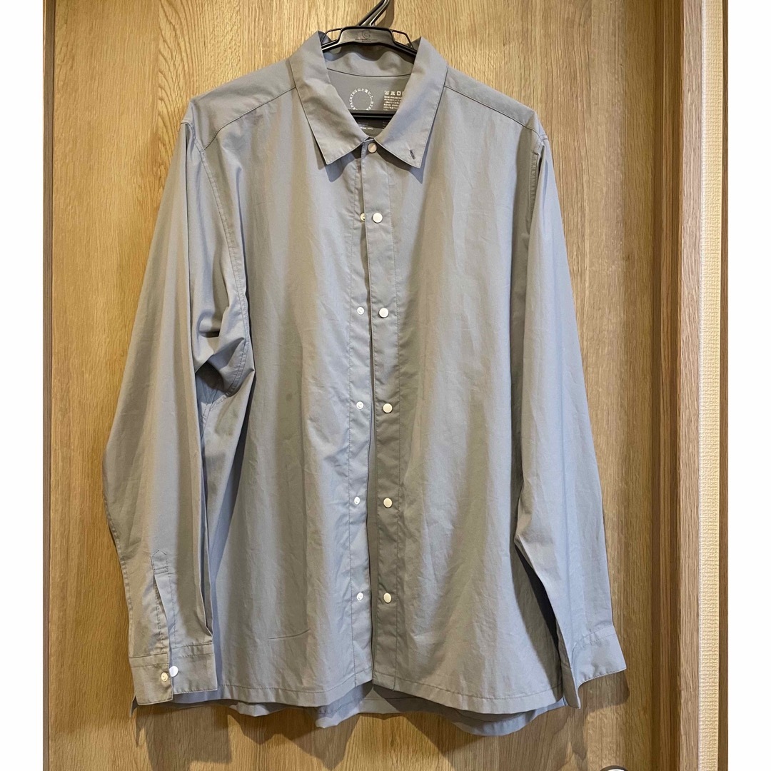 山と道 UL shirt size L storm grayの通販 by ピーちゃん13's 山と道 UL shirt size L storm grayの通販 by ピーちゃん13's