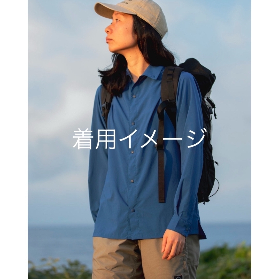 山と道 UL shirt size L storm grayの通販 by ピーちゃん13's 山と道 UL shirt size L storm grayの通販 by ピーちゃん13's