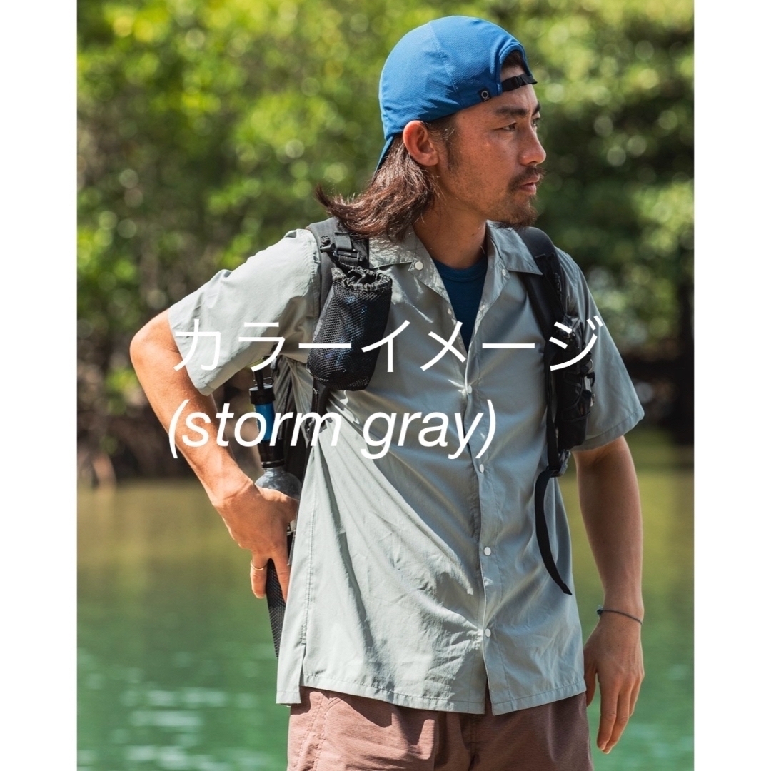 山と道 UL shirt size L storm grayの通販 by ピーちゃん13's 山と道 UL shirt size L storm grayの通販 by ピーちゃん13's
