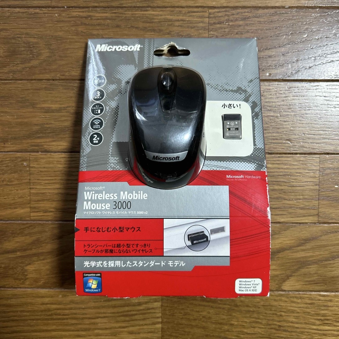 Microsoft - Microsoft WIRELESS MOBILE MOUSE 3000 V2の通販 by Microsoft - Microsoft WIRELESS MOBILE MOUSE 3000 V2の通販 by