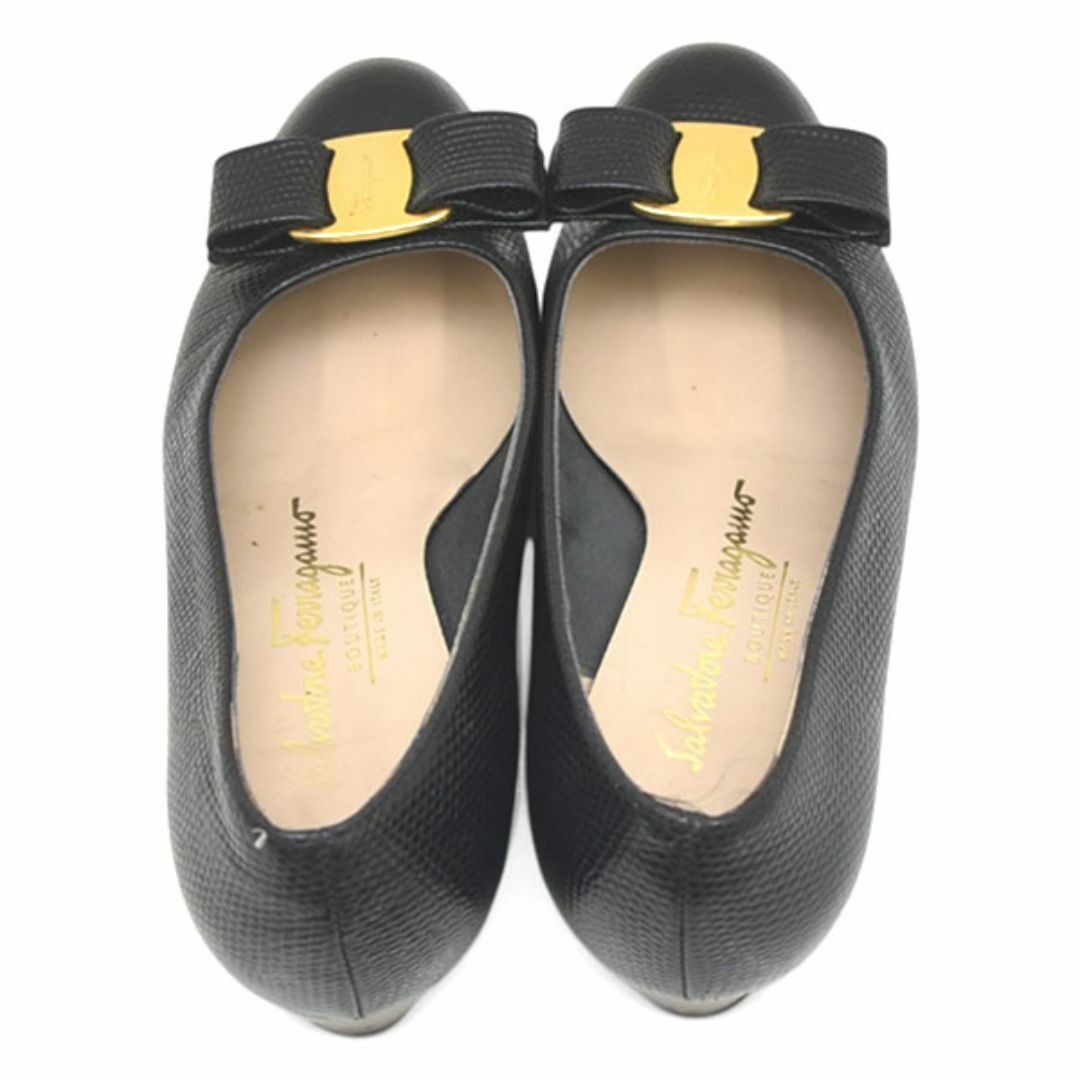Salvatore Ferragamo - フェラガモ ヴァラリボン パンプス 4.5C Salvatore Ferragamo - フェラガモ ヴァラリボン パンプス 4.5C