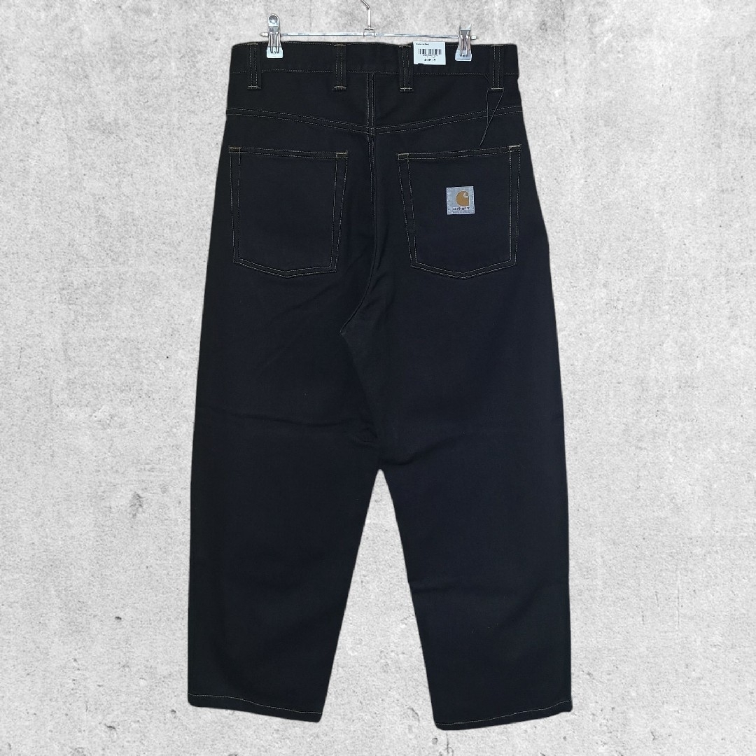 Charhartt WIP - Carhartt WIP BRANDON PANT Black rinsed Sの Charhartt WIP - Carhartt WIP BRANDON PANT Black rinsed Sの