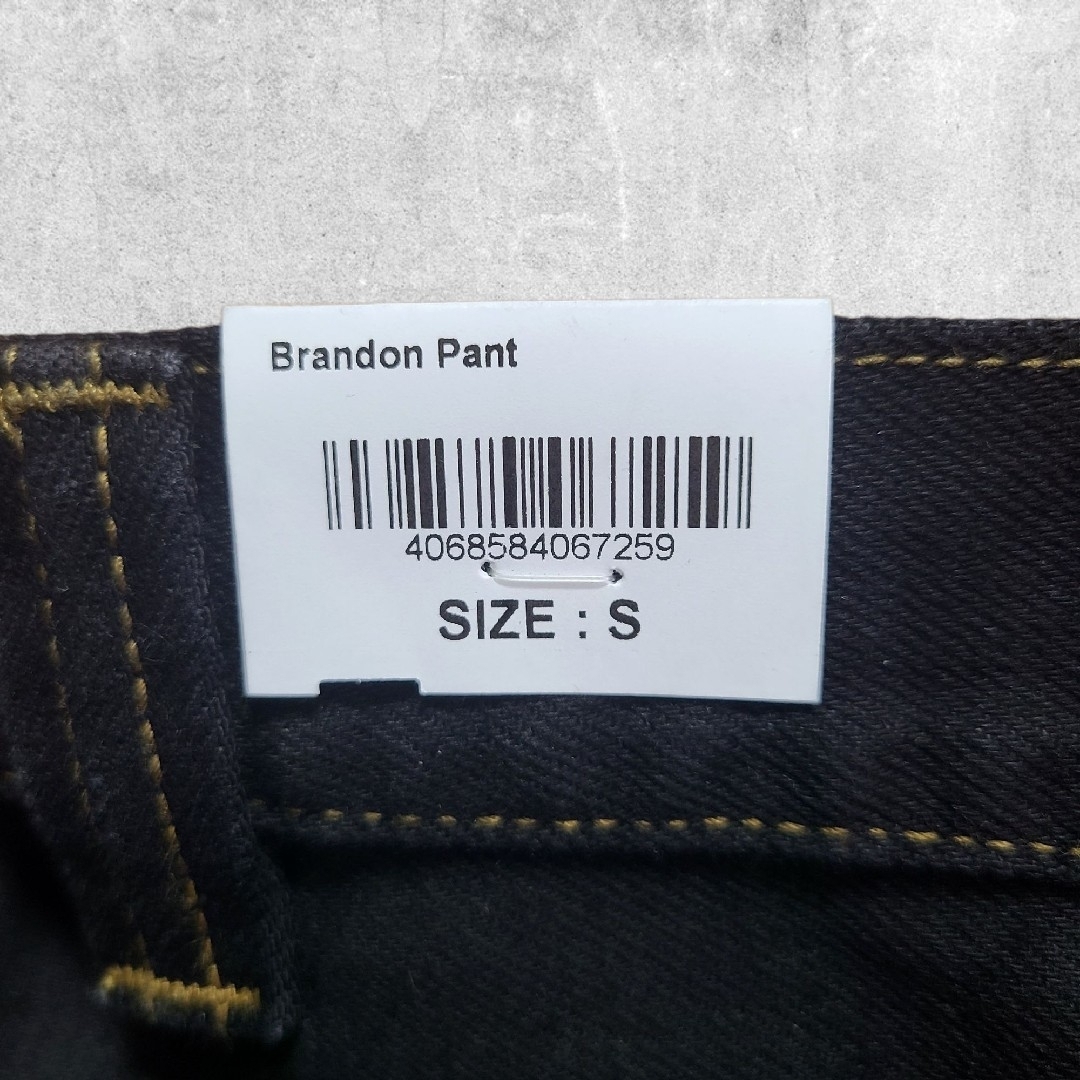 Charhartt WIP - Carhartt WIP BRANDON PANT Black rinsed Sの Charhartt WIP - Carhartt WIP BRANDON PANT Black rinsed Sの