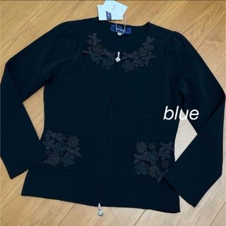 M'S GRACY - エムズグレイシー フラワーとリボン刺繍 ジップ M'S GRACY - エムズグレイシー フラワーとリボン刺繍 ジップ