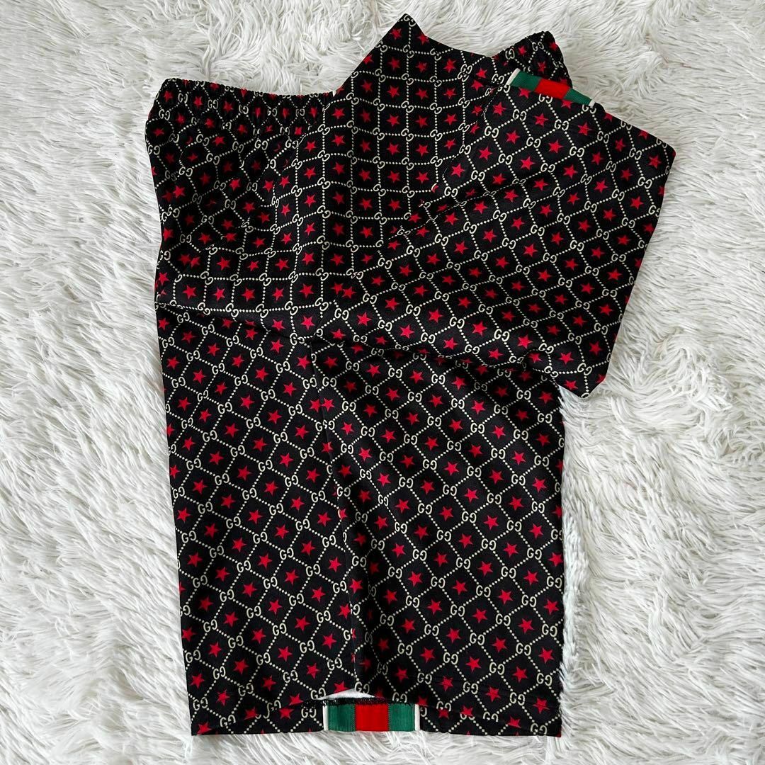 GUCCI - ◎極美品◎GUCCI GGスター柄 シェリーライン ハーフ GUCCI - ◎極美品◎GUCCI GGスター柄 シェリーライン ハーフ