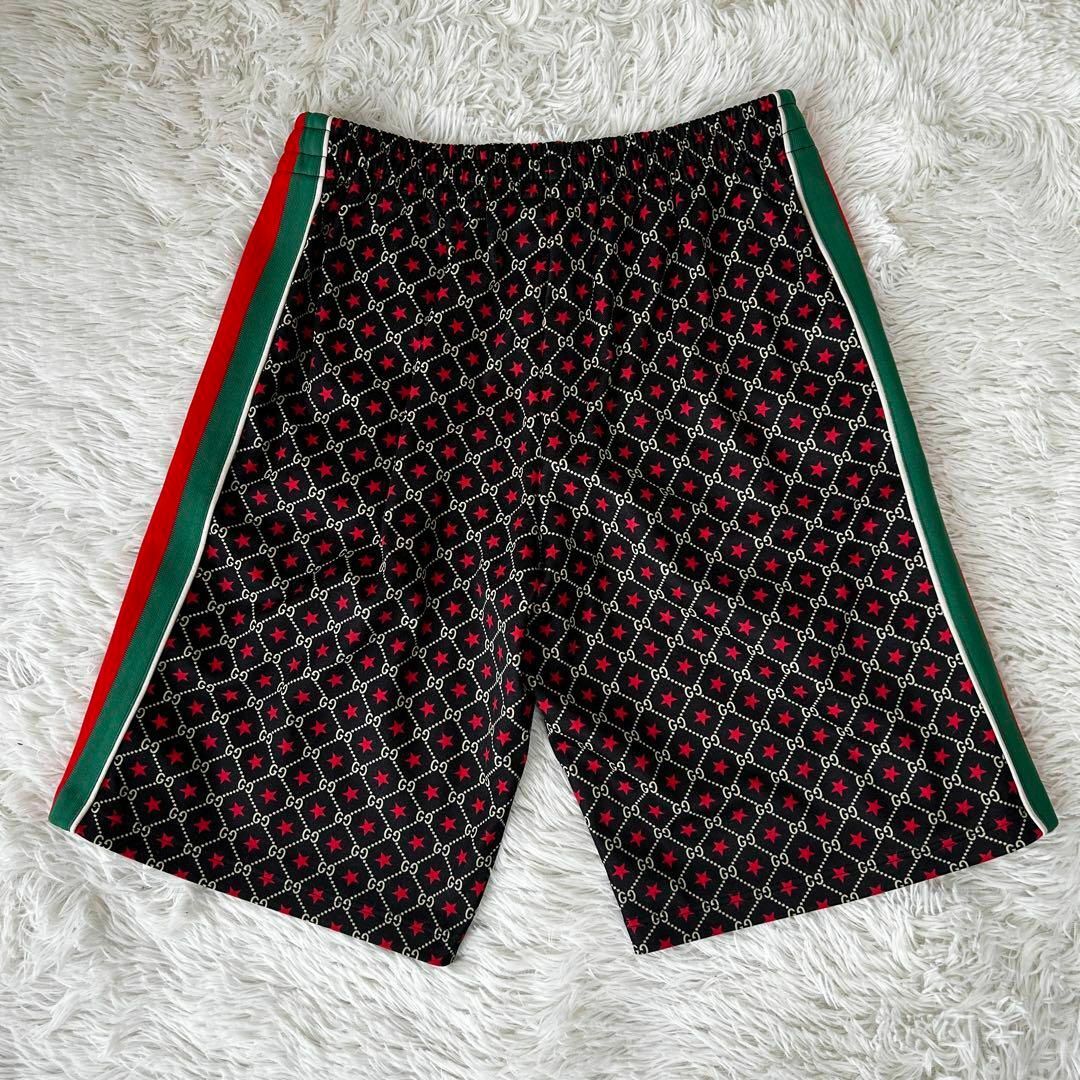 GUCCI - ◎極美品◎GUCCI GGスター柄 シェリーライン ハーフ GUCCI - ◎極美品◎GUCCI GGスター柄 シェリーライン ハーフ